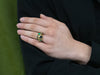 The Green Hues Sputnik Ring in 18K Yellow Gold