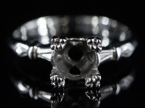 The Deering Semi-Mount Engagement Ring