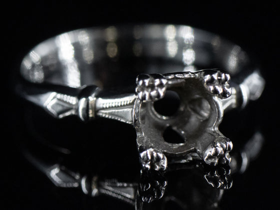 The Deering Semi-Mount Engagement Ring