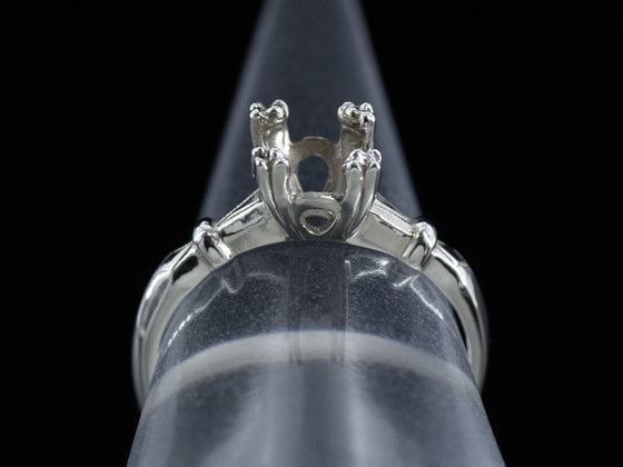 The Deering Semi-Mount Engagement Ring