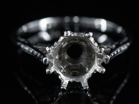 The Woodbury Semi-Mount Engagement Ring