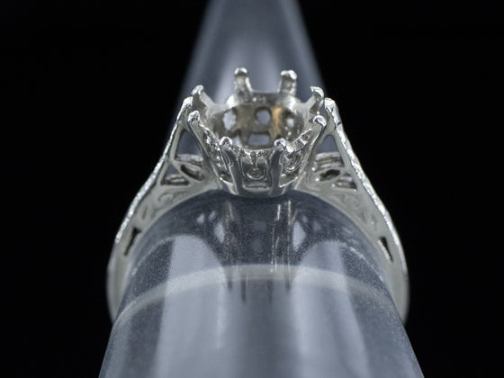 The Woodbury Semi-Mount Engagement Ring