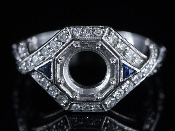 The Leigh Semi-Mount Engagement Ring