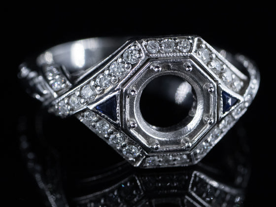 The Leigh Semi-Mount Engagement Ring