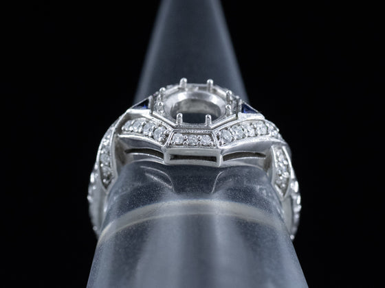The Leigh Semi-Mount Engagement Ring