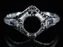  The Sturbridge Sapphire Semi-Mount Engagement Ring