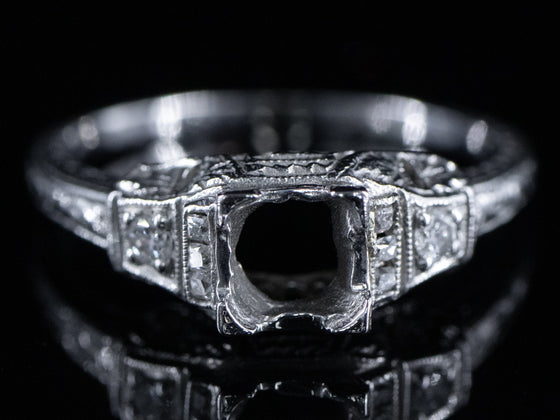 The Lafayette Semi-Mount Engagement Ring