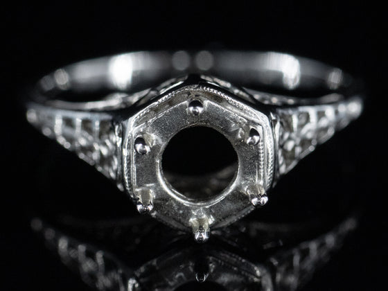 The Bartlett Semi-Mount Engagement Ring