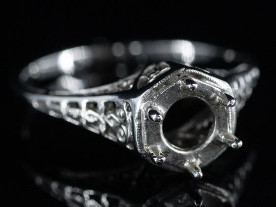 The Bartlett Semi-Mount Engagement Ring