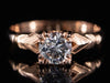 The Levett Diamond Engagement Ring in 14K Rose Gold