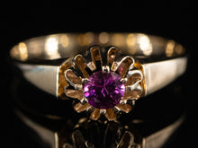  The Cathedral Ruby Ring in 14K Yellow Gold