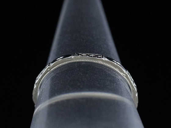 The Cora Band in 14K White Gold