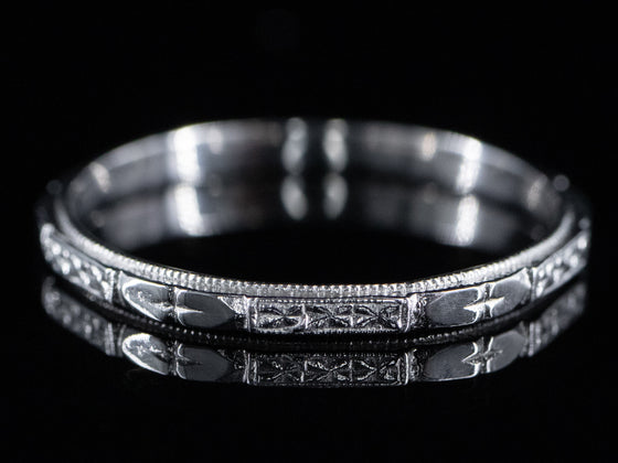 The Cora Band in Platinum