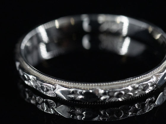 The Marjorie Band in 14K White Gold