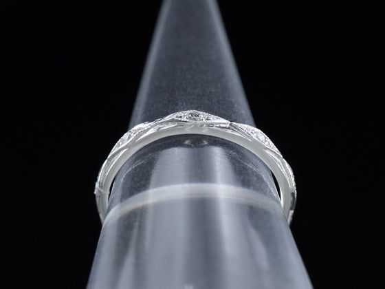 The Sofie Diamond Band in 14K White Gold