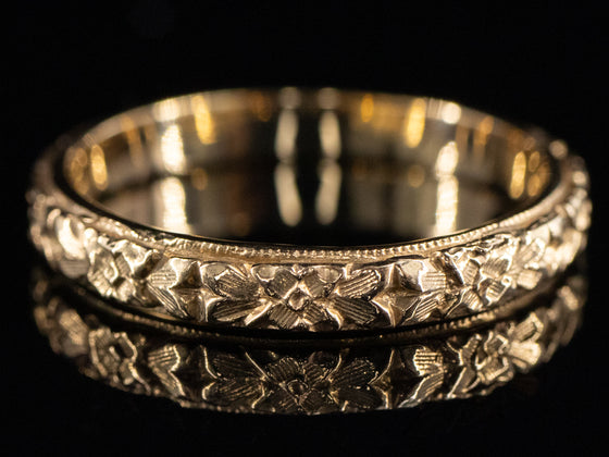 The Lillian Band in 14K Yellow Gold