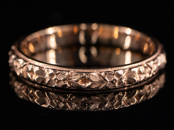 The Lillian Band in 14K Rose Gold