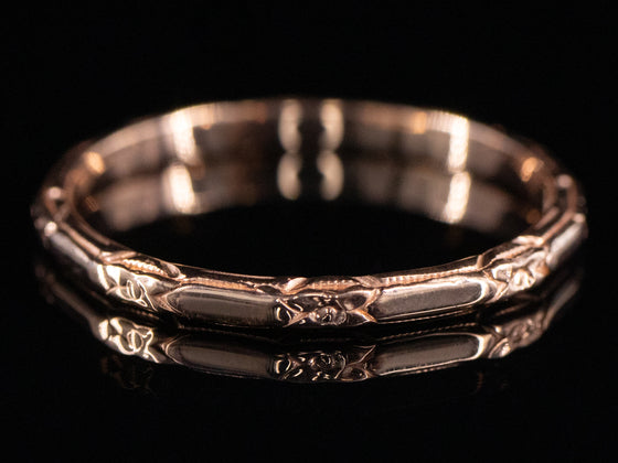 The Amelia Band in 14K Rose Gold