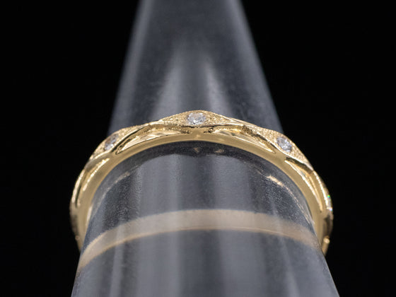 The Sofie Diamond Band in 14K Yellow Gold