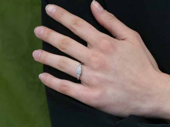 The Lafayette Diamond Engagement Ring in Platinum