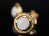 The Nellie Opal Stud Earrings in 14K Yellow Gold