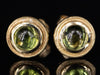 The Nellie Peridot Stud Earrings in 14K Yellow Gold