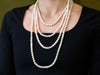 Freshwater Pearl Infinity Necklace 100"