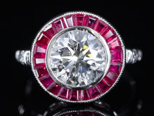  The Spring Point Ruby and Lab Grown Diamond Ring in 14K White Gold