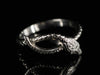 The Serpentine Diamond Snake Band in 14K White Gold
