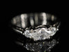 The Elaina Marquise Diamond Ring in 14K White Gold