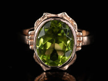  The Peggy Peridot Ring in 14K Rose Gold