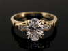 The Hathaway IGI Certified Oval-Cut Lab Diamond Engagement Ring