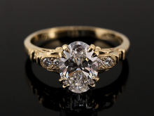  The Hathaway Lab-Grown Diamond Engagement Ring in 14K Yellow Gold