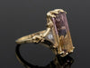 The Adelia Ametrine and Diamond Ring in 14K Yellow and White Gold