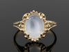 The Stroudwater Moonstone Ring in 14K Yellow Gold