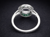 The Martingale Semi-Mount Emerald in 14K White Gold
