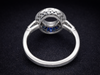 The Martingale Semi-Mount Sapphire in 14K White Gold