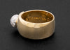 Tapered Wide Band with Diamond Ball, Paloma Picasso Ring by Tiffany & Co in 18K Yellow Gold and Platinum