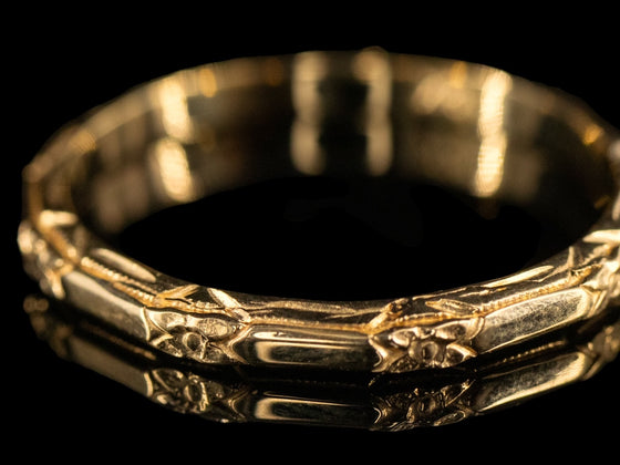 The Amelia Band in 18K Yellow Gold