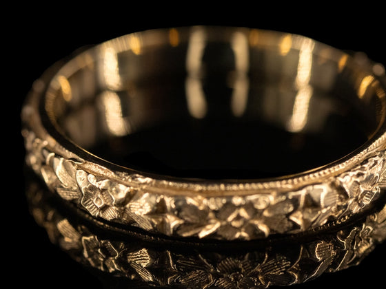 The Lillian Band in 18K Yellow Gold