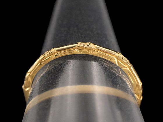 The Amelia Band in 18K Yellow Gold