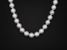  9.5-10 mm. Saltwater Pearl Necklace with 14K Yellow Gold Clasp
