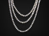 Freshwater Pearl Infinity Necklace 100"