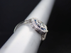 The Botanica Sapphire and Lab-Grown Diamond Ring in 14K White Gold