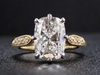 The Bramber Engagement Ring in 18K Yellow Gold and Platinum