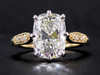The Bramber Engagement Ring in 18K Yellow Gold and Platinum