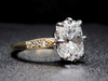 The Bramber Engagement Ring in 18K Yellow Gold and Platinum