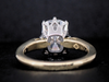 The Bramber Engagement Ring in 18K Yellow Gold and Platinum