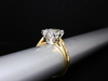 The Bramber Engagement Ring in 18K Yellow Gold and Platinum