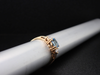 The Elaina Aquamarine and Diamond Ring in 14K Yellow Gold